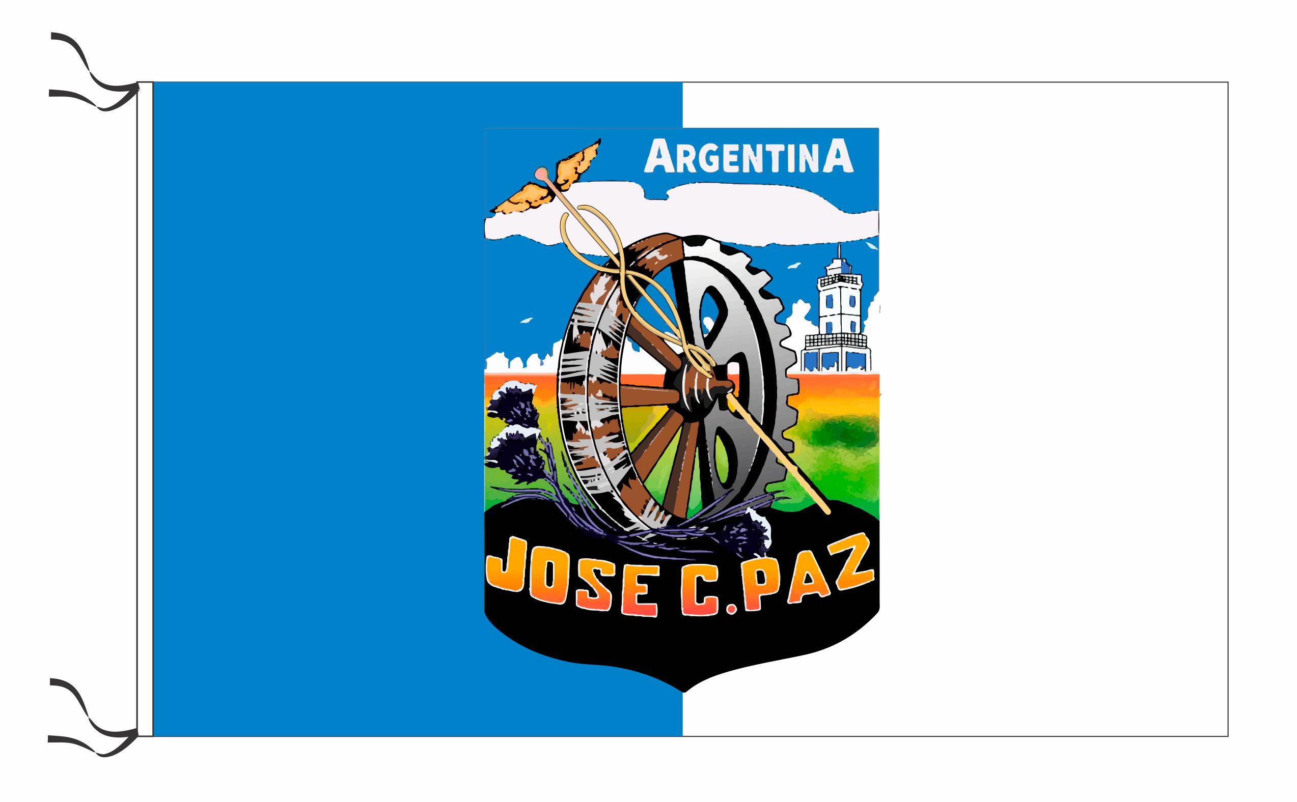 José C Paz 45 x 30 cm medida 45 x 30 cm art:51058