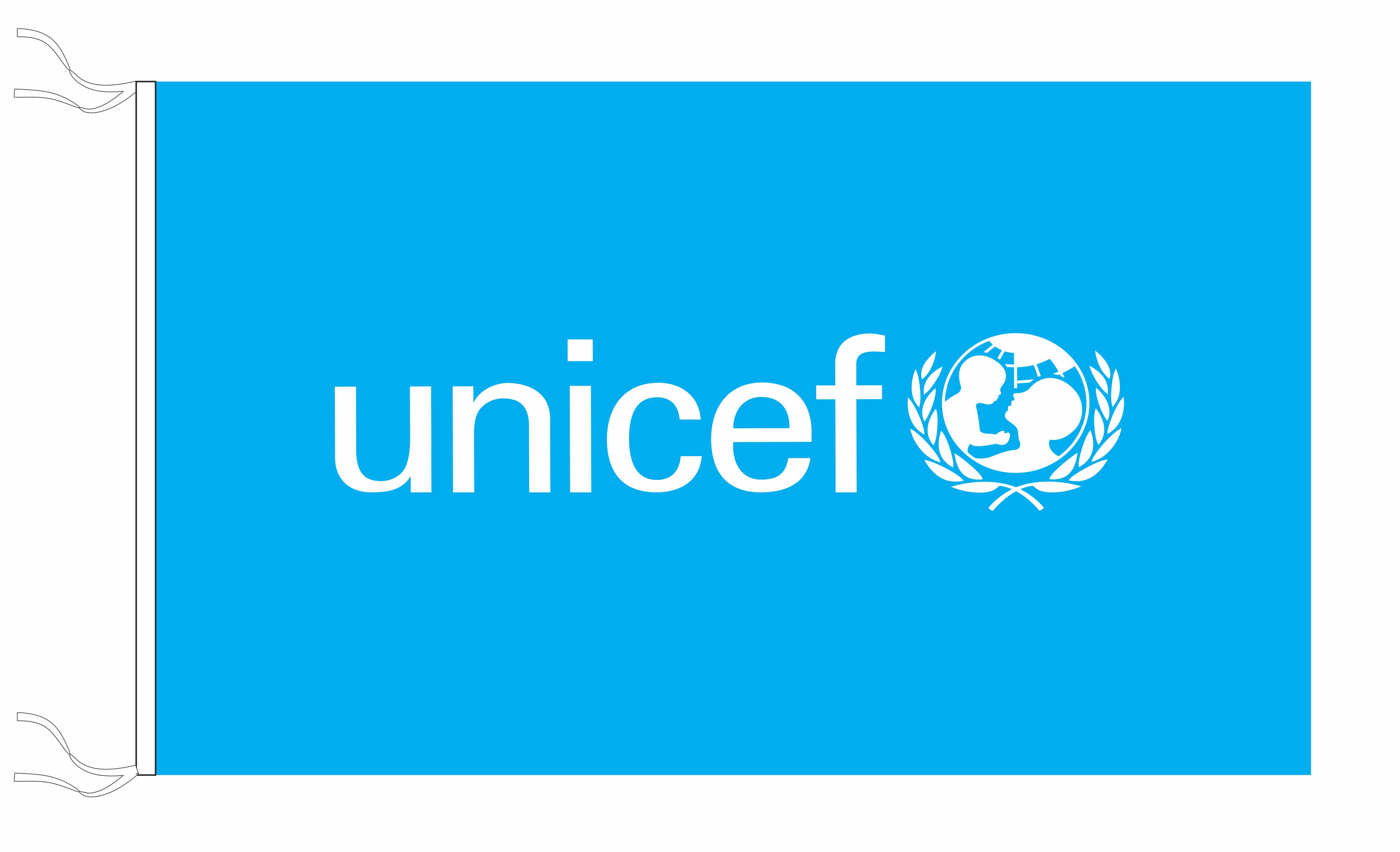 UNICEF medida 70 x 120 cm  Art:30910