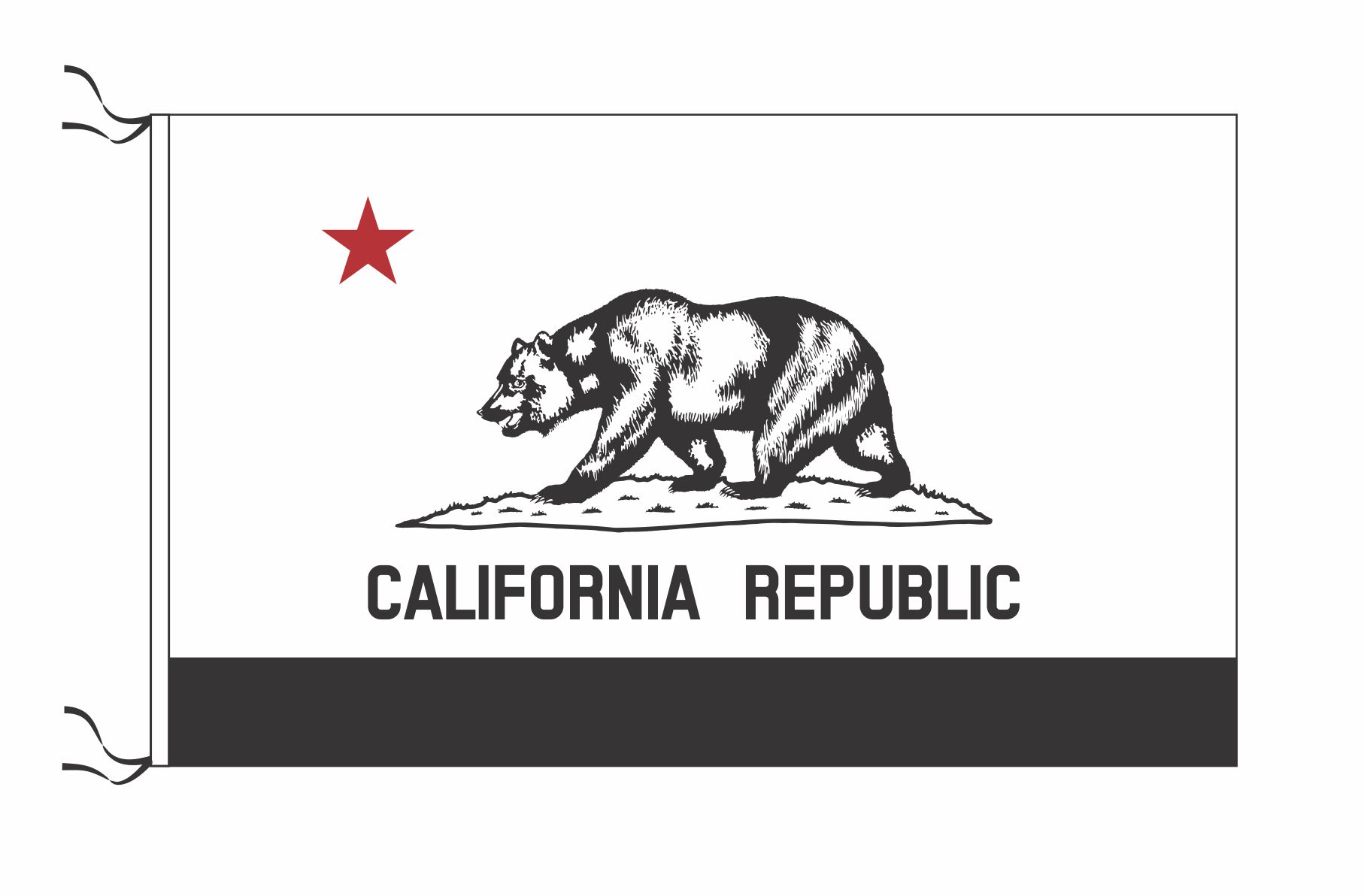 California Negra medida 250 x 140 cm Art: 44660