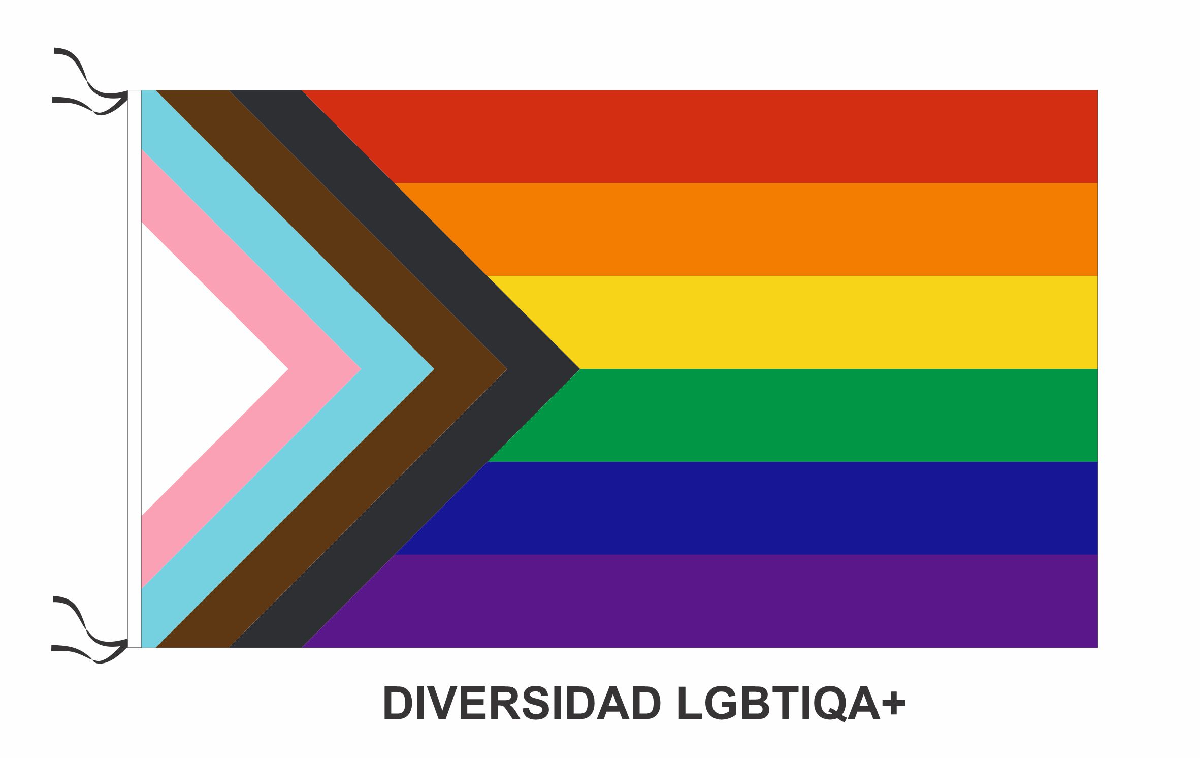 LGBTIQA+ medida 45 x 30 cm art:10369